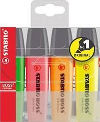 STABILO BOSS 4pcs wallet