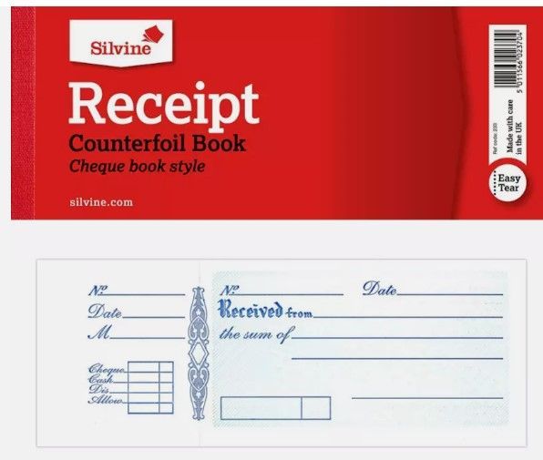 CASH RECEIPT BOOK