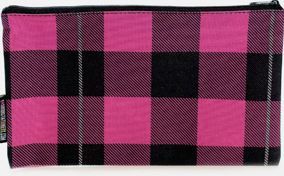 Tartan pencil case