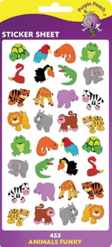 Assorted Animal Stickers