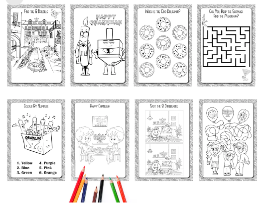 Chanukah Activity Set