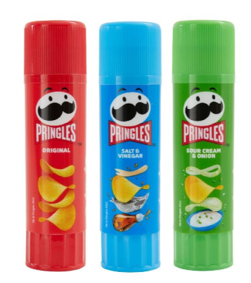 PRINGLES 21GM GLUE STICK 3 PCK