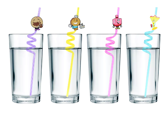 Chanukah Straws STR-505