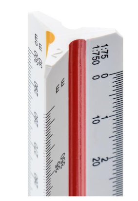 Universal 30cm Triangular Scale Ruler