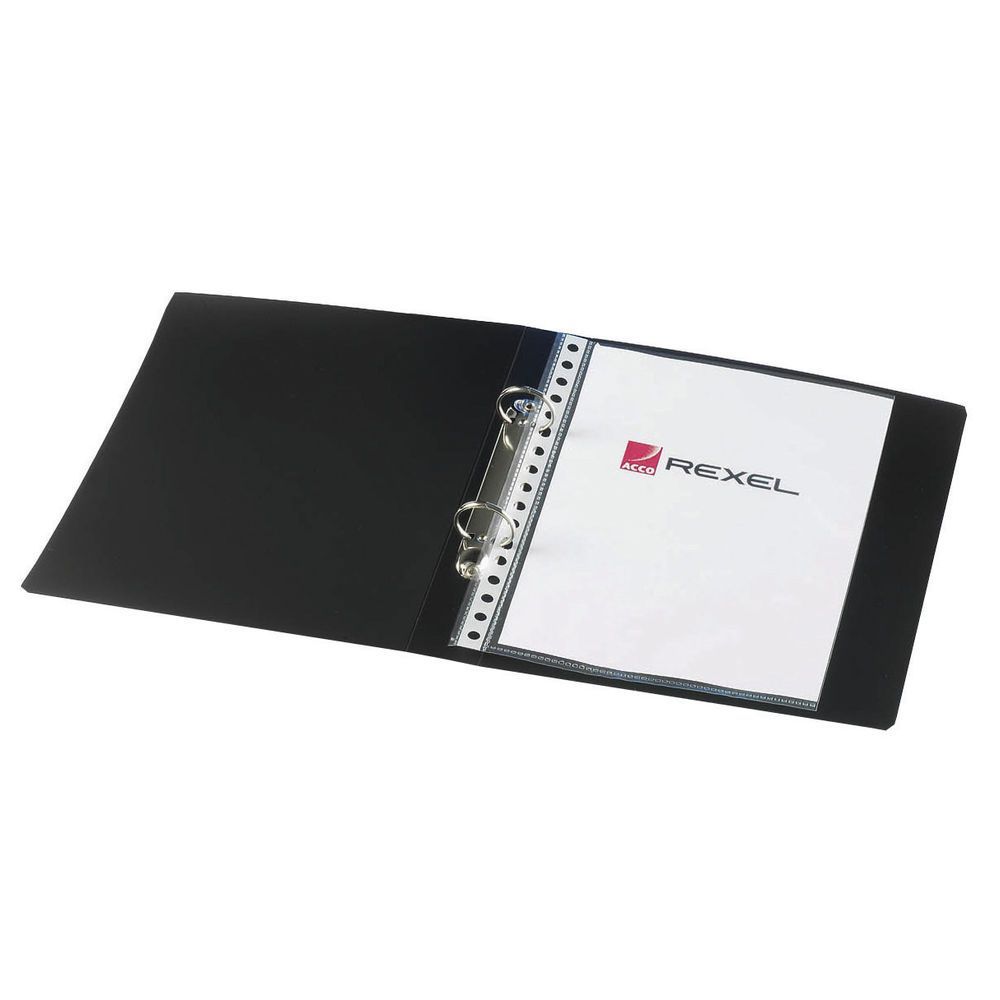A5 RING BINDER SOFT BK
