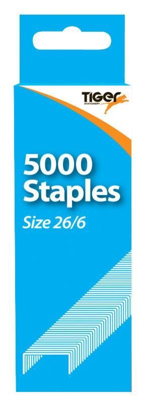 26/6 staples 5000