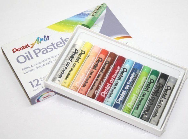 OIL PASTEL 12 COLS 1 SET *OFFER*