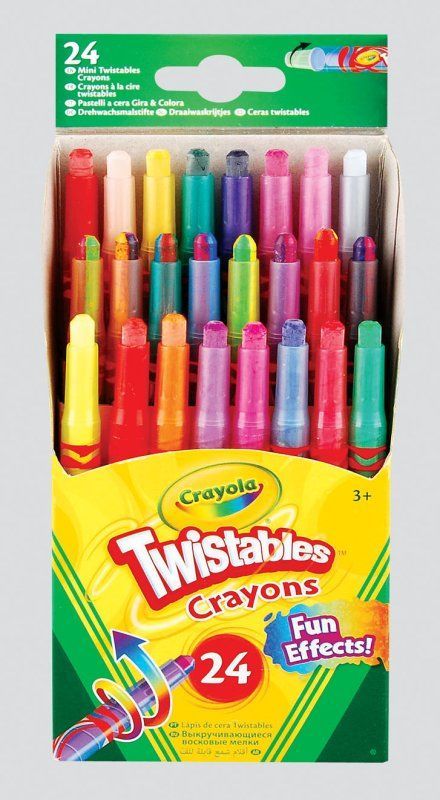CRAYOLA TWISTABLES 24