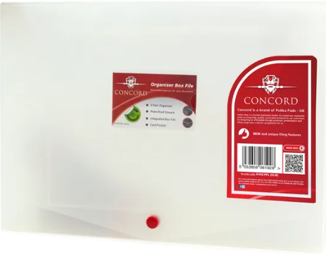 6 Part Expanding Box File