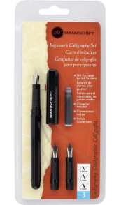 3 NIB BEGINNERS CALLIGRAPHY