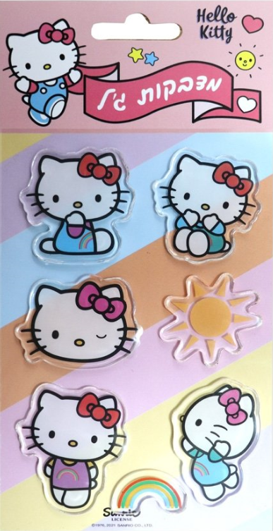 Hello Kittty Jelly Stickers