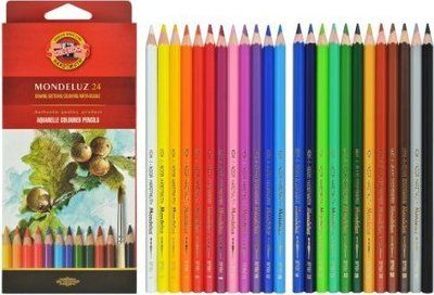 Mondeluz 24 water pencils