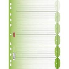 6 PART COLOURD DIVIDERS