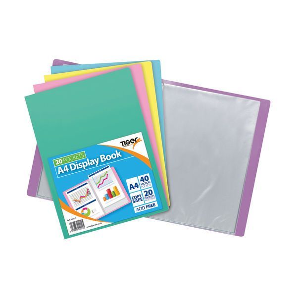 A4 20 POCKET DISPLAY BOOK CO