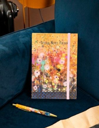 STICKY NOTES FOLDER – POM POMS