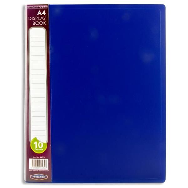 A4 10 Pocket Display Book