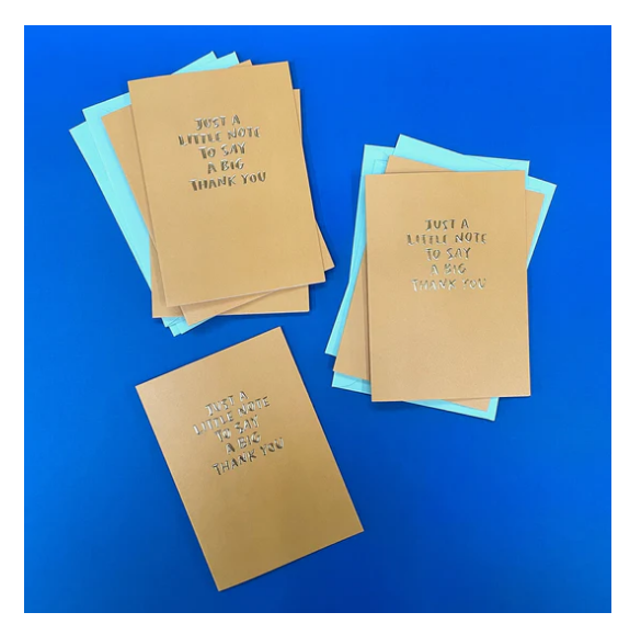 Just a little note to say a big thank y