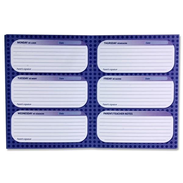 Primary Homework Journal - Purple 88pp