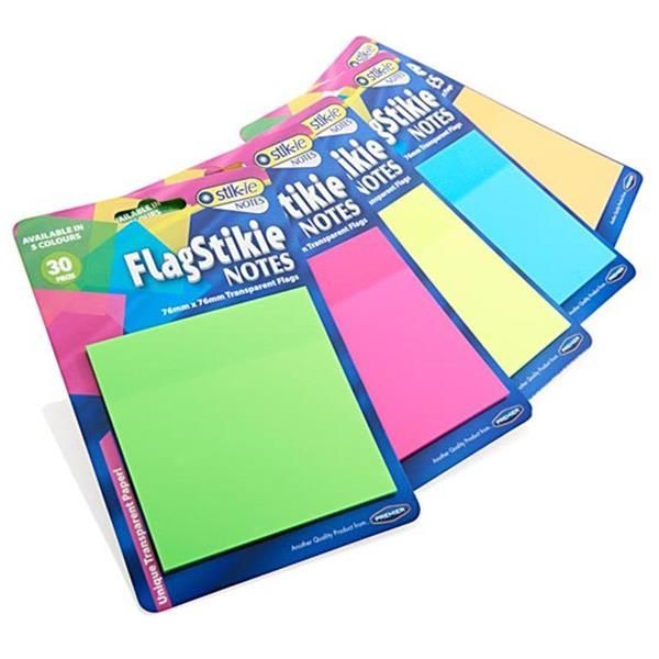 Stik-ie 30pce Flag Stikie Notes