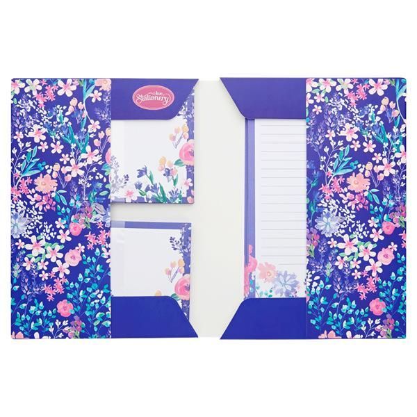 Stationery A5 Writing Set And Env Flower