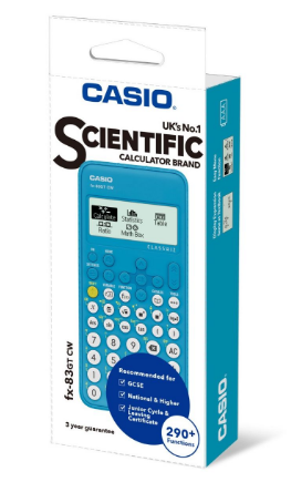 CASIO FX-83GTX Scientific Calculator Blu