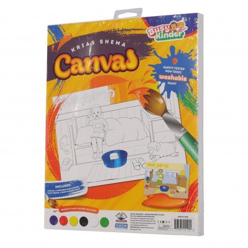 CANVAS PAINTING BUSY KINDER