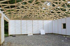 Unfinished Polar Barn_Laurelville OH_Waynes Building Supply