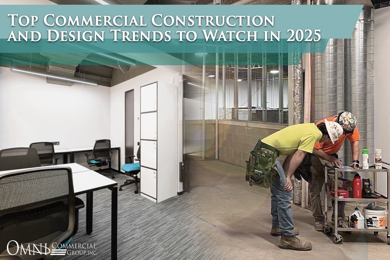 Top commercial construction and design trends to watch in 2025