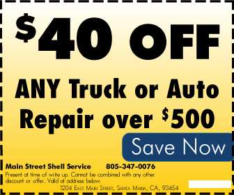 Auto Repair Coupon