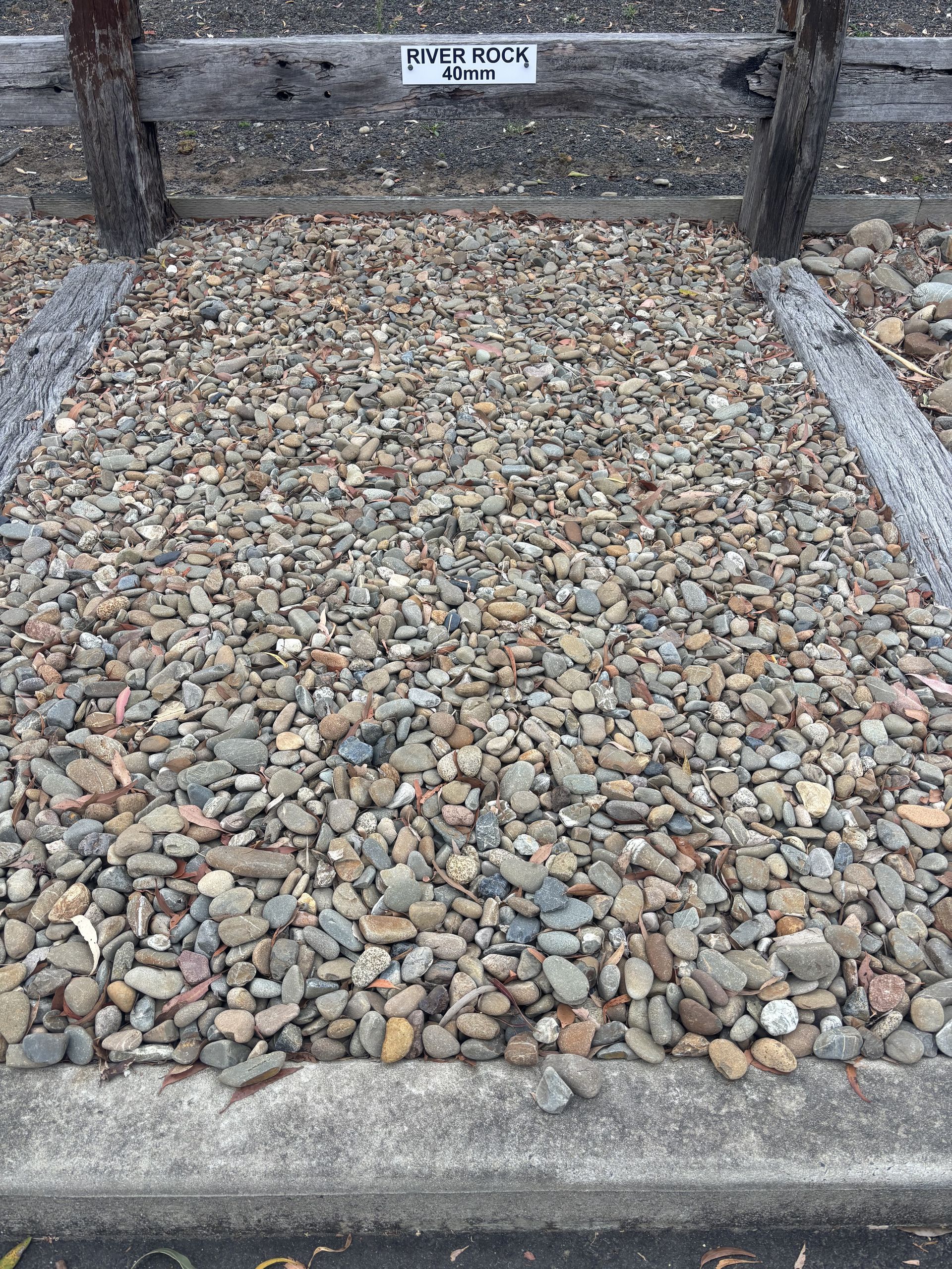 River Pebble 40mm — Schutz Landscape and Garden Supplies in Tomerong, NSW