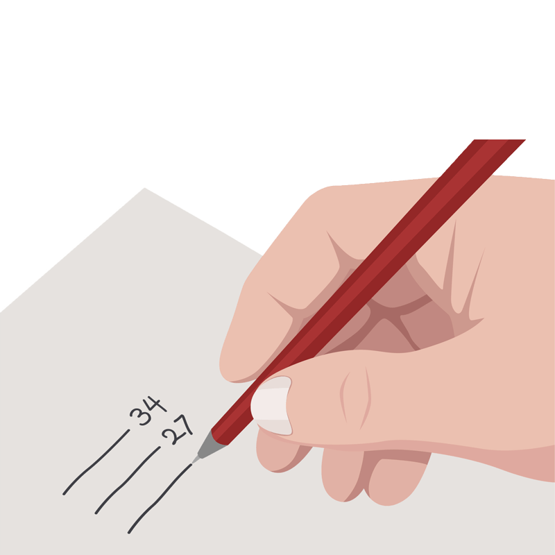 how to measure yourself - step five