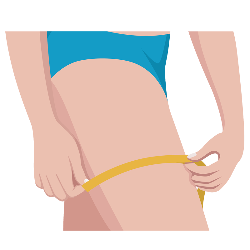 how to measure yourself - step nine