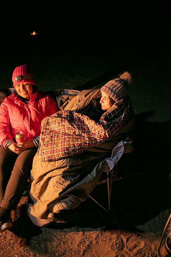 Girl Using Sleeping Bag — Naracoorte, SA — ASI Outdoors