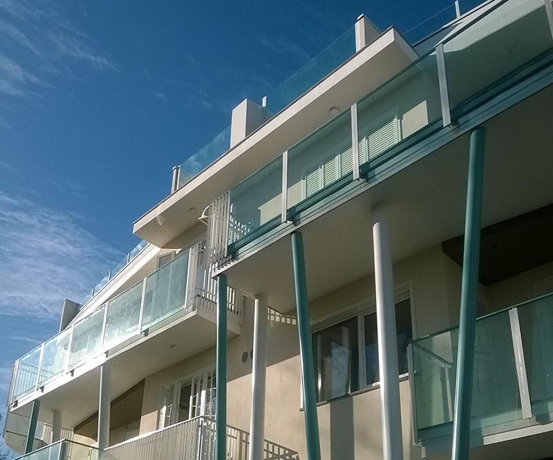 vetri per balconi