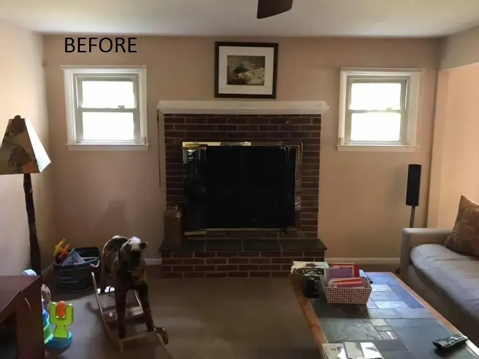 Before Renovation  | Palmyra, NJ | Expert Fireplace
