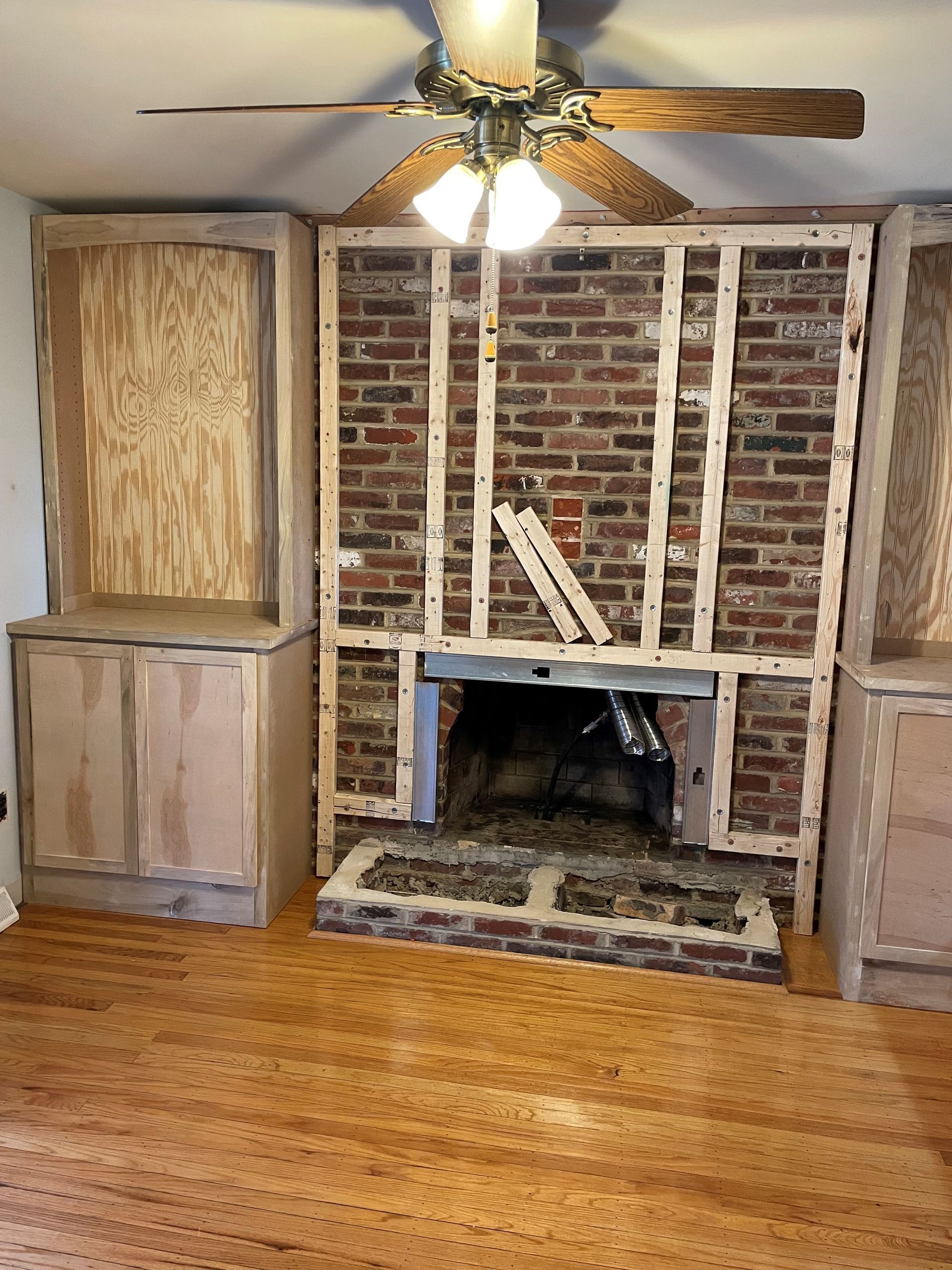 Under Renovation FIreplace With Ceiling | Palmyra, NJ | Expert Fireplace