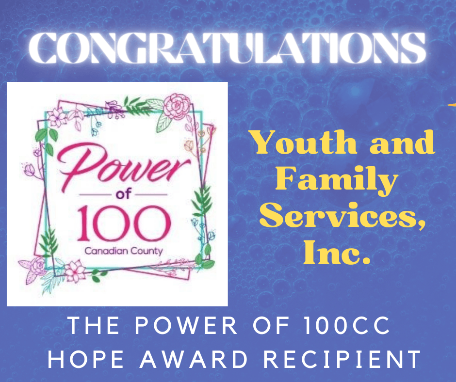 Congratulations to the power of 100cc hope award recipient