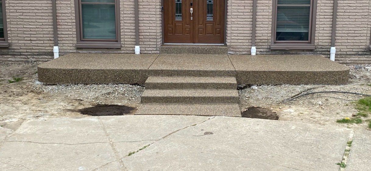 Concreting Stairs  ─ Sterling Heights, Mi ─ D’sano Concrete