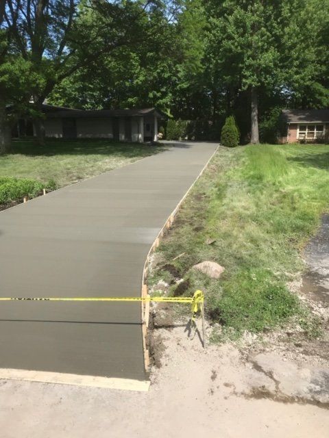 New Residential Pathway ─ Sterling Heights, MI ─ D’Sano Concrete