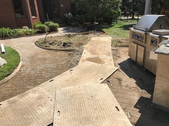 Concreting Pathway ─ Sterling Heights, MI ─ D’Sano Concrete