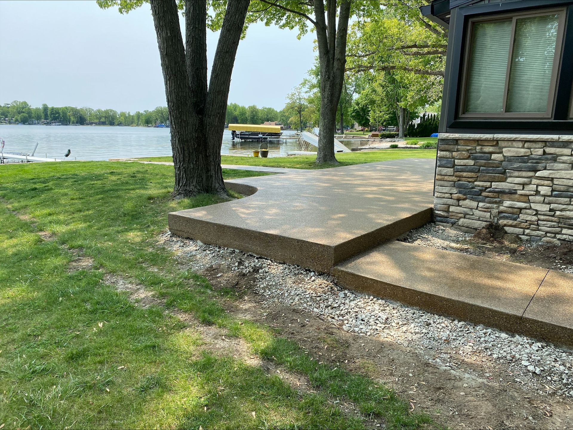 Concreting Pathway ─ Sterling Heights, MI ─ D’Sano Concrete