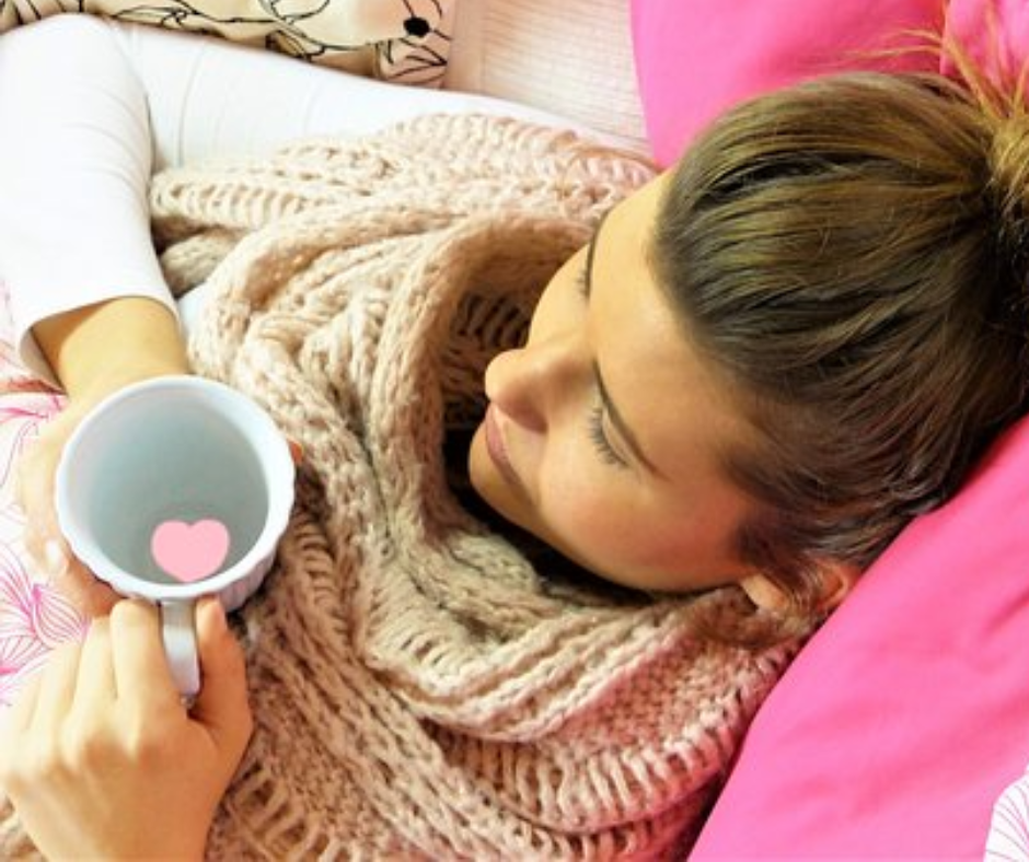 Student feeling a hug from home as they open their Boxed In The Bend gift box