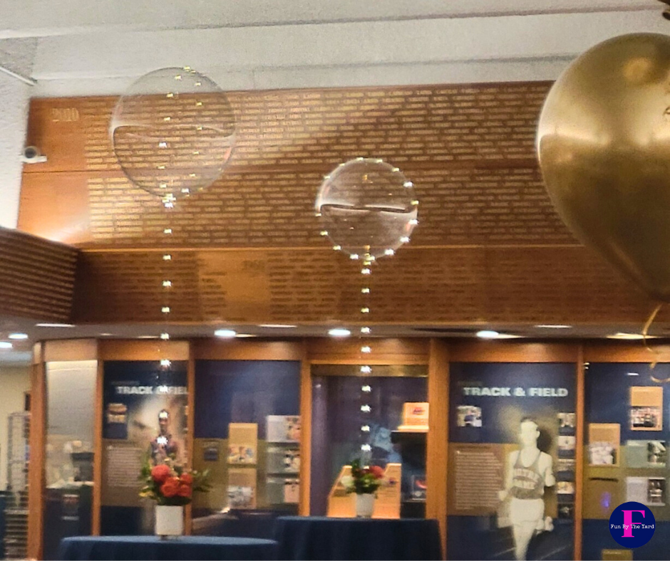 Light up Balloons at Notre Dame by Fun By The yard