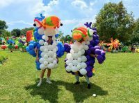 Tucan bird balloon costumes