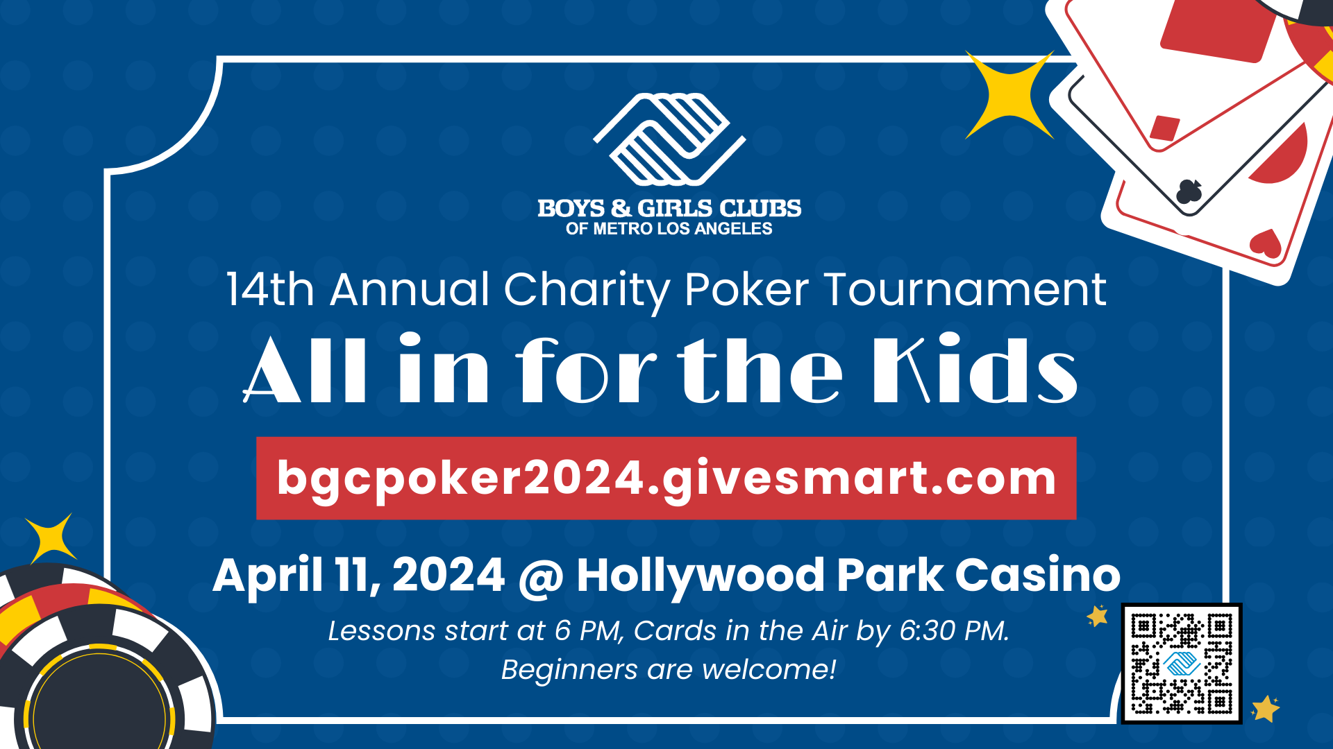 Boys & Girls CLubs of Metro Los Angeles 14th Annual Charity Poker Tournament 