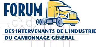 The logo for forum des intervenants de l' industrie du camionnage general
