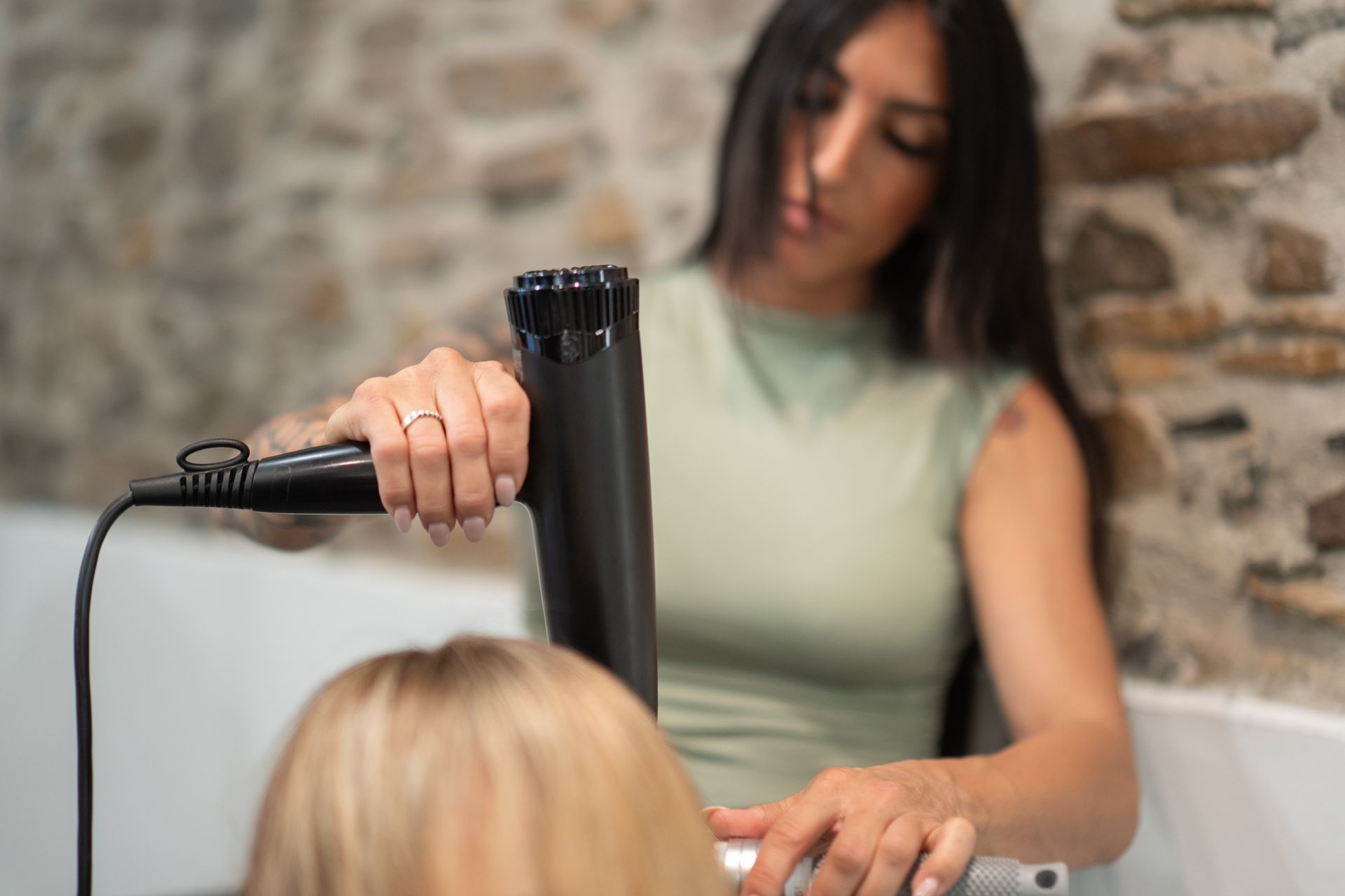 personale piega cliente