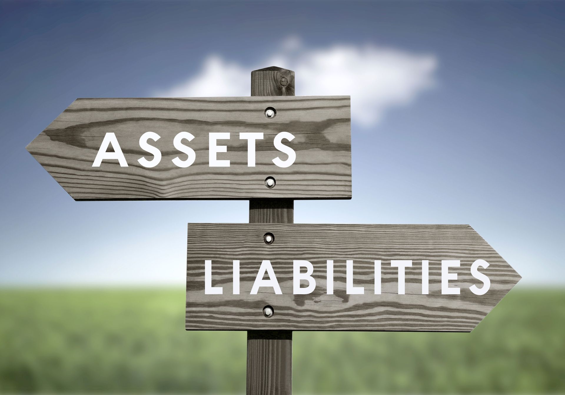 Assets And Liabilities Signage | Miami, FL | Patricia Mesa, P.A.