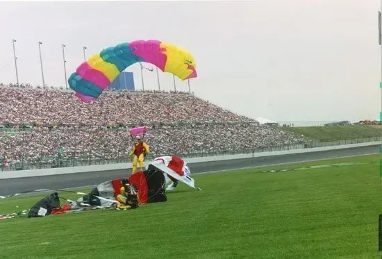 Parachute jump Kansas City