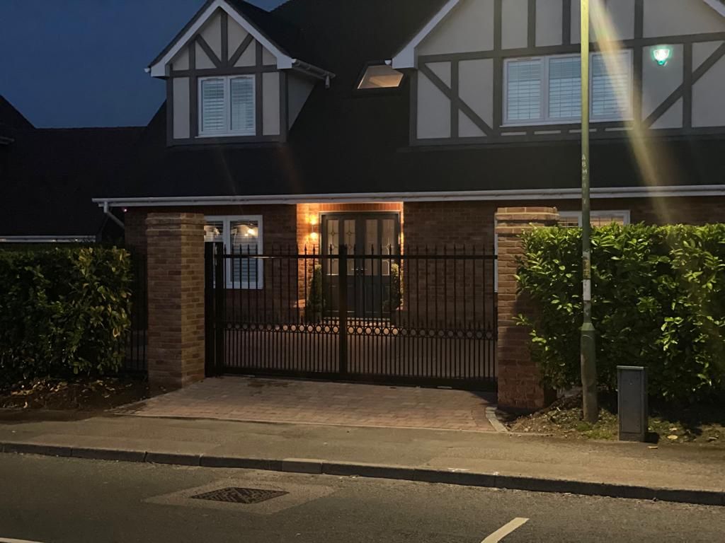 Driveway and front garden works in progress, Birchwood Road SE London